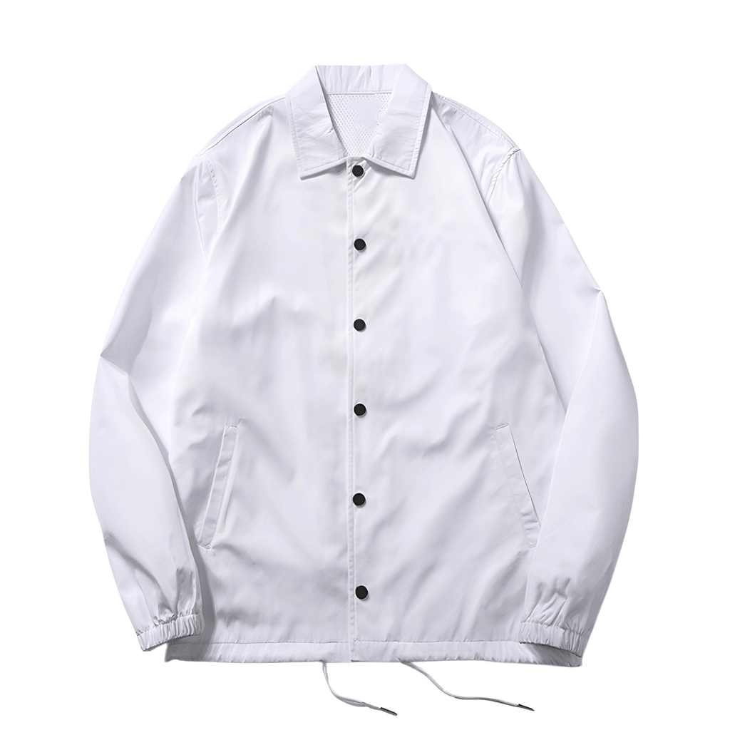 Oversized Streetwear White Jacket For Men and Women