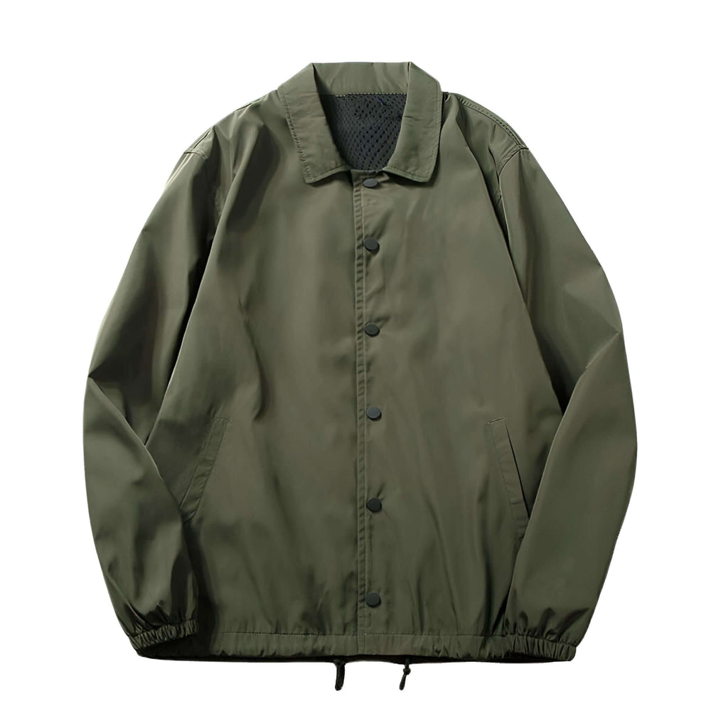 Oversized Streetwear Army Green Jacket For Men and Women