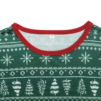 Thumbnail for Matching Family Christmas Pajamas Set Mom Daughter Dad Son Matching Outfits Cute All Over Print Boys Girls Pjs