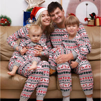 Thumbnail for Matching Family Christmas Pajamas Set Mom Daughter Dad Son Matching Outfits Cute All Over Print Boys Girls Pjs