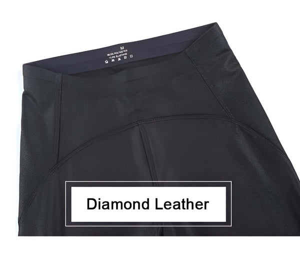 Matte Black Leather Leggings For Women