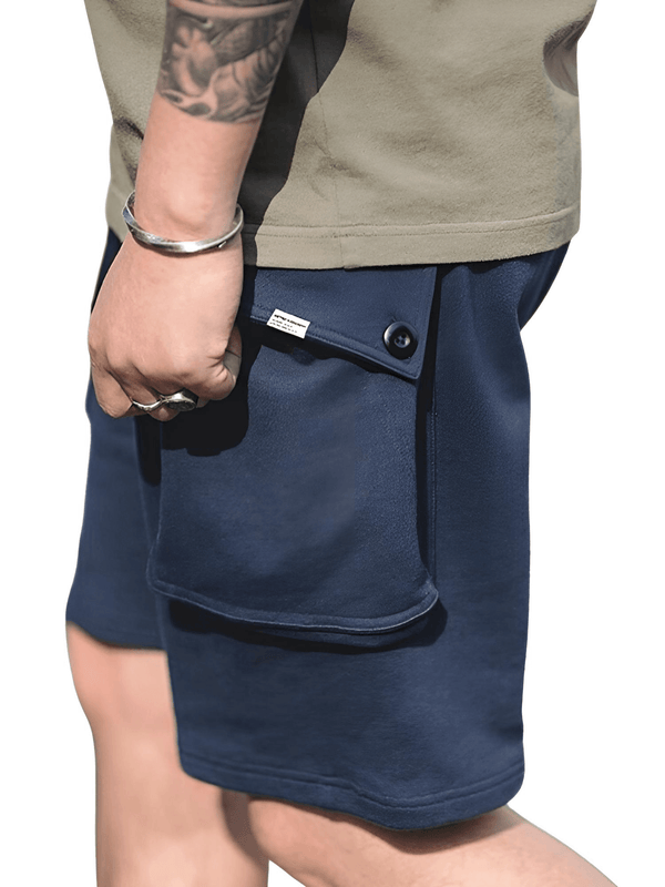 Stylish Men's Big Pocket P44 Navy Cargo Jogger Shorts. Shop Drestiny for free shipping & tax covered. Seen on FOX/NBC/CBS. Save up to 50% now!