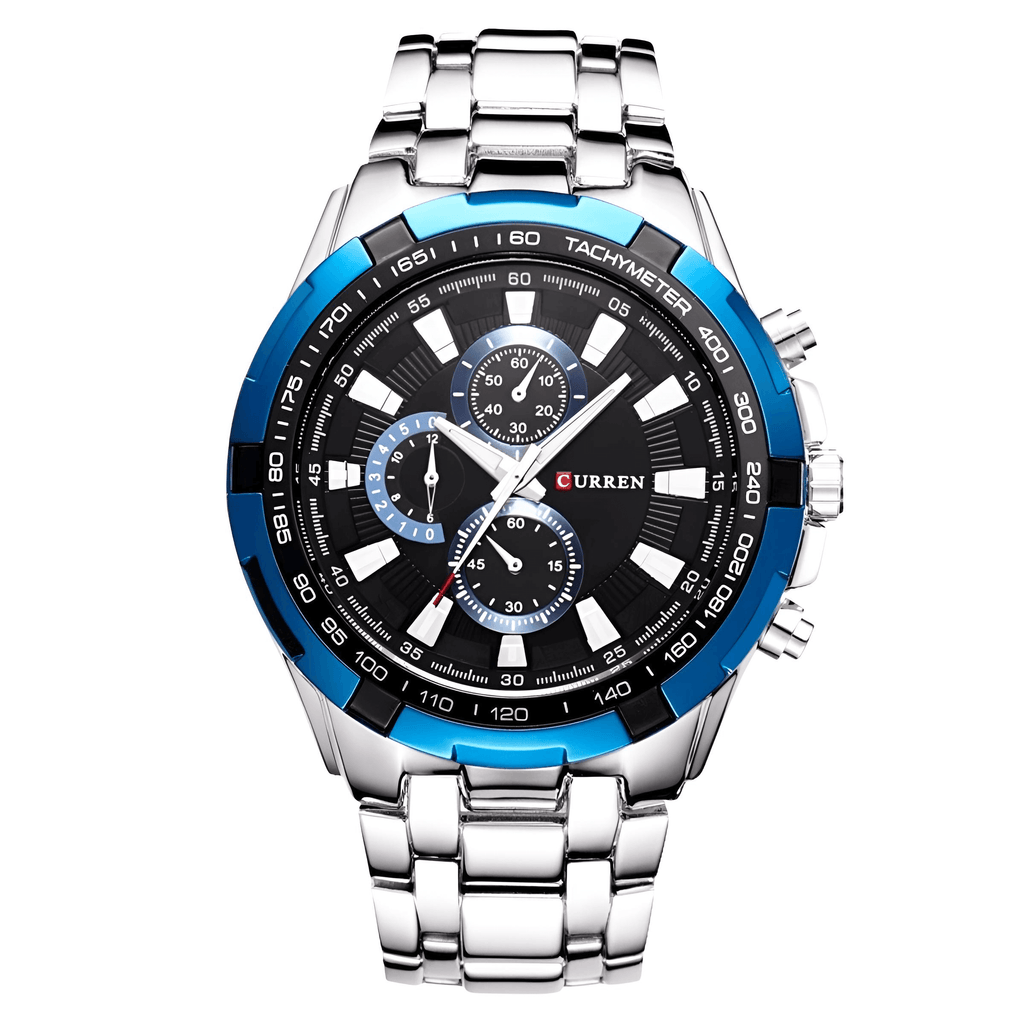 Indulge in luxury with the Men's Waterproof Watch. Experience the convenience of free shipping and tax coverage when you shop at Drestiny. As seen on FOX, NBC, and CBS. Hurry, save up to 50% off now!