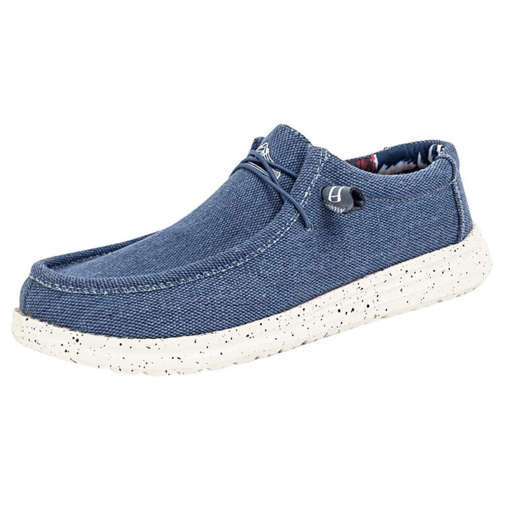 Men's Casual Denim Canvas Sneaker Style Loafers