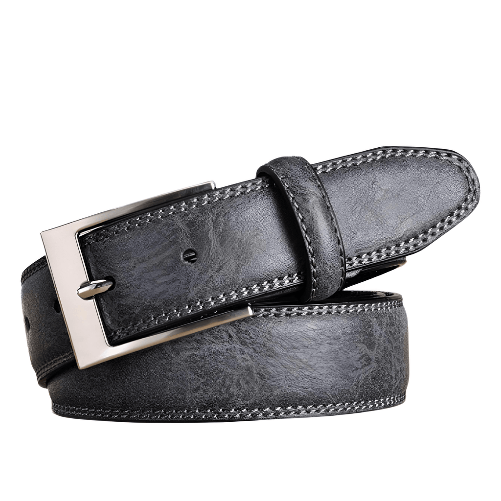 Drestiny-Men's Casual Grey Trouser Belt