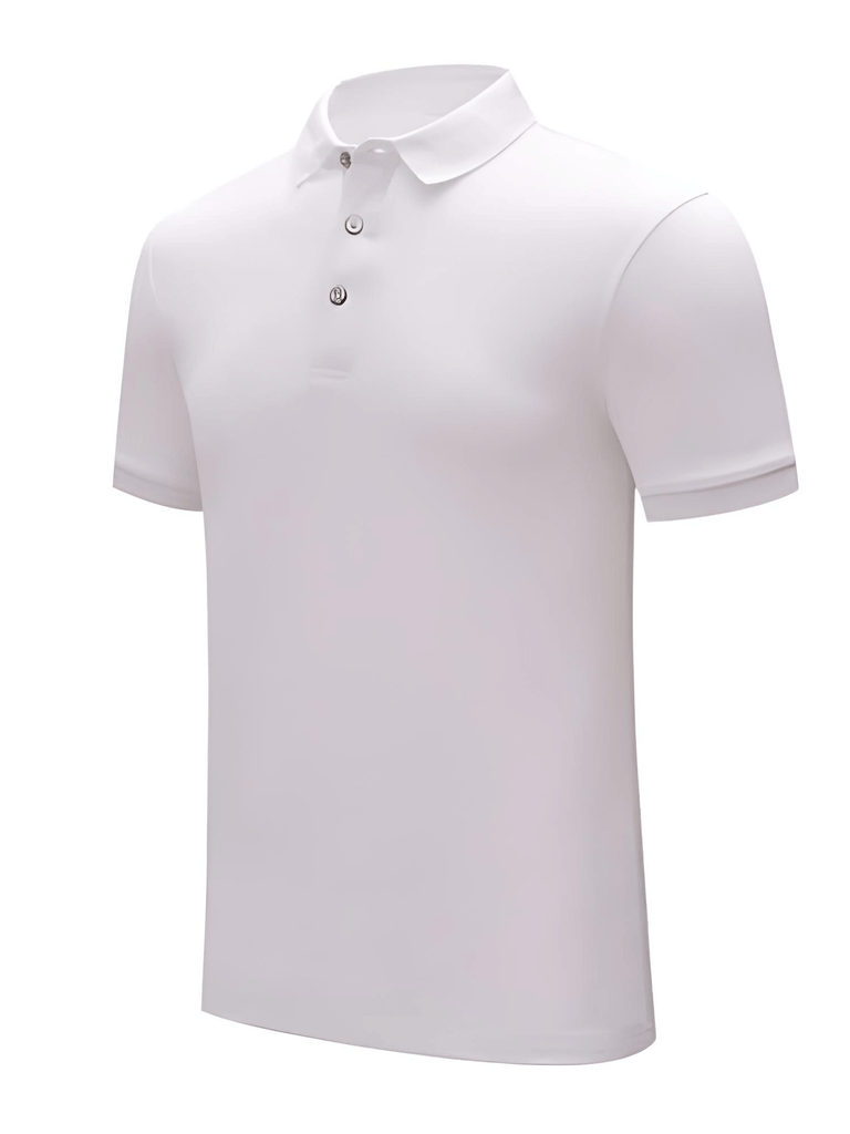 Men's Cotton Quality White Polo Shirt