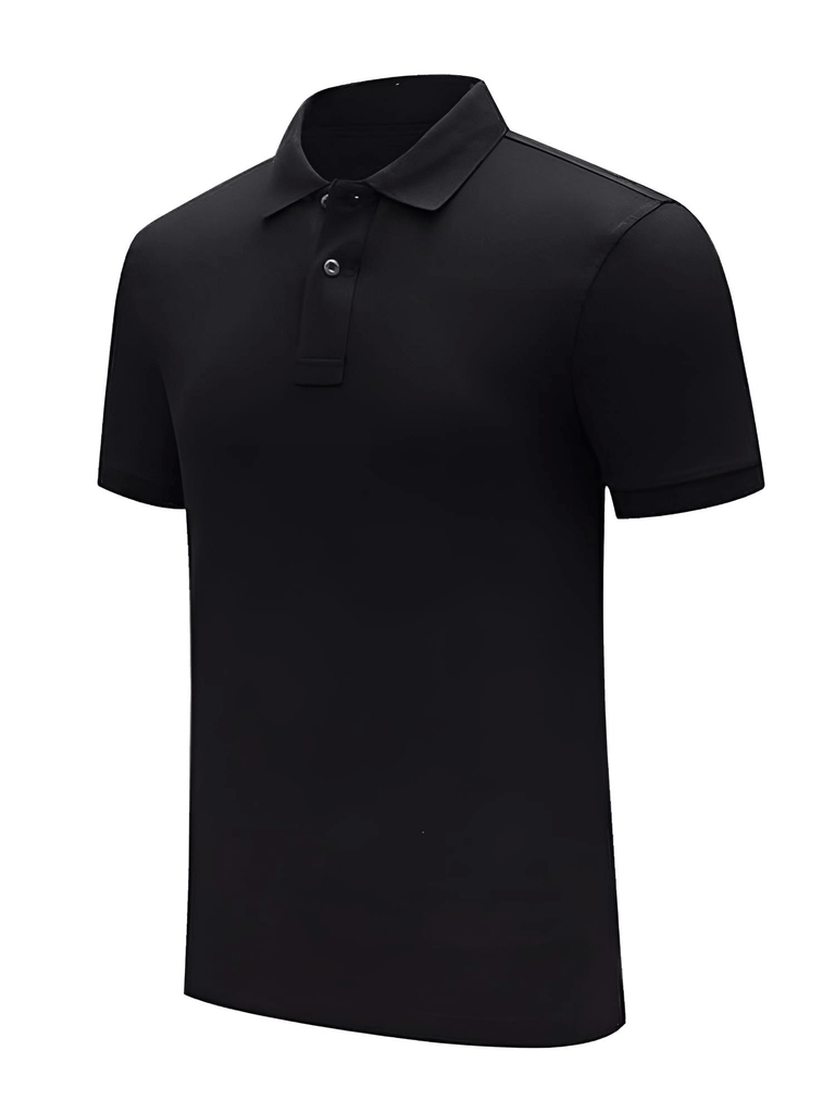 Men's Cotton Quality Black Polo Shirt