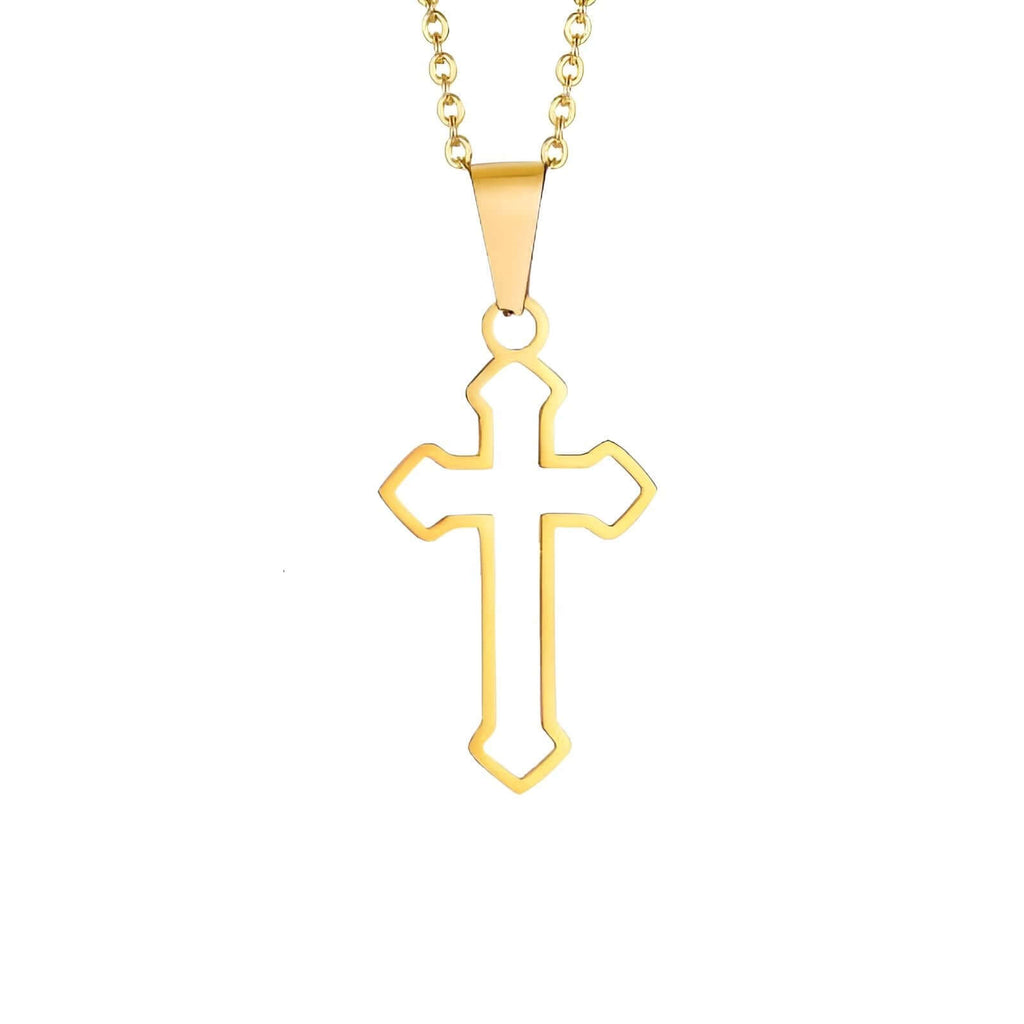 Discover the perfect accessory for men - this Stainless Steel Cross Pendant Necklace! Shop at Drestiny and enjoy Free Shipping, with the added bonus of us paying the tax. As seen on FOX, NBC, CBS. Hurry, save up to 50% before it's too late!