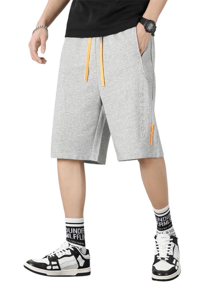 Men's Knee Length Gray Baggy Shorts: Shop Drestiny for stylish shorts. Enjoy free shipping and let us cover the tax! Seen on FOX, NBC, CBS. Save up to 50% now!