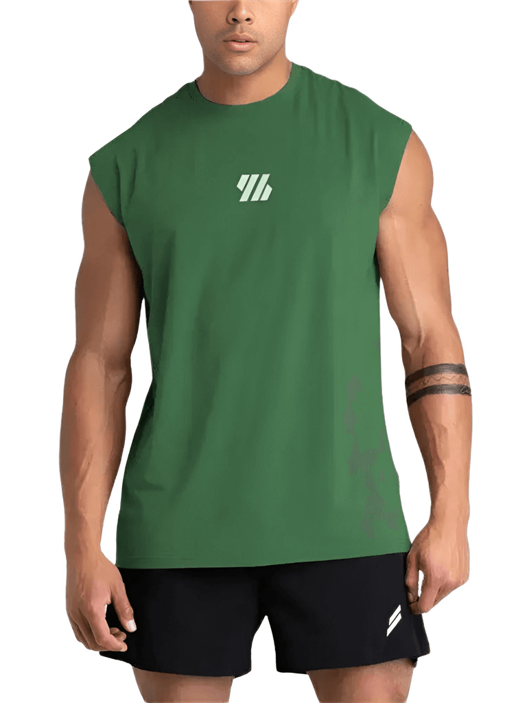 Looking for a trendy and comfortable sleeveless green sports tank top? Look no further! Shop at Drestiny today to enjoy up to 50% off, free shipping, and we'll take care of the tax for you!