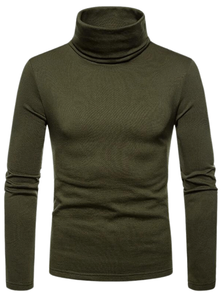 Men's Long Sleeve Mock Neck & Turtleneck Collection