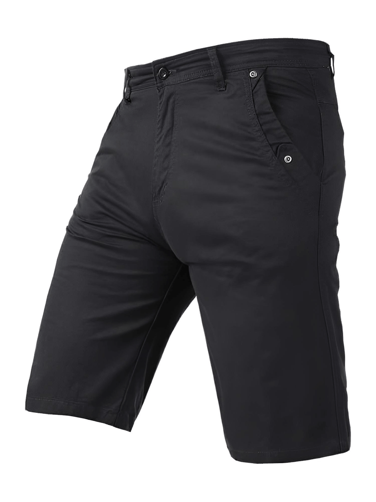 Men's Outdoor Military Black Shorts