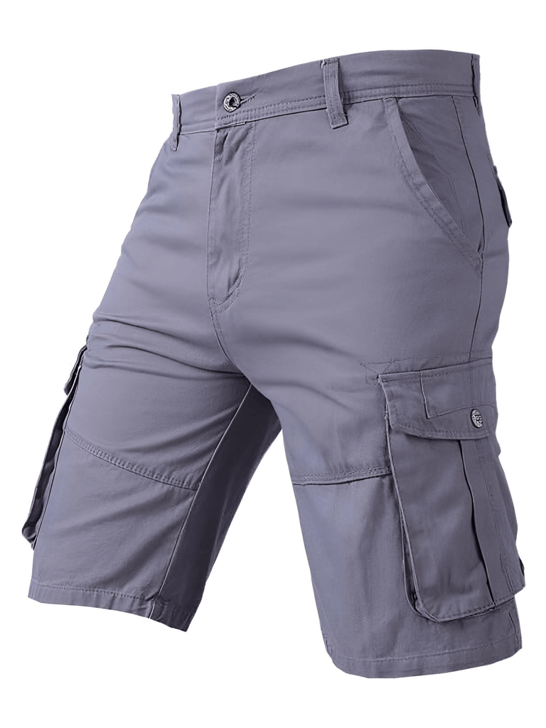Men's Outdoor Military Grey Cargo Shorts
