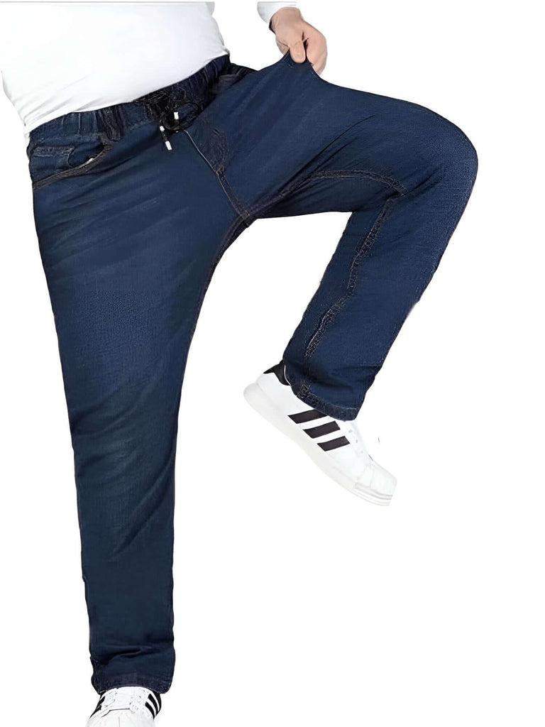 Men's Plus Size Blue Jeans
