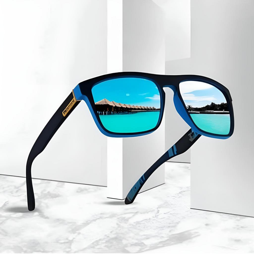 Drestiny-Men's Polarized Mirror Sunglasses