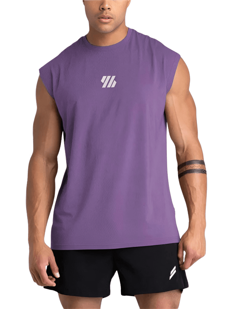 Looking for a trendy and comfortable sleeveless purple sports tank top? Look no further! Shop at Drestiny today to enjoy up to 50% off, free shipping, and we'll take care of the tax for you!