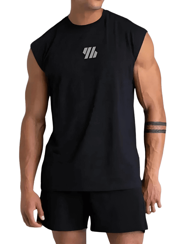 Looking for a trendy and comfortable sleeveless black sports tank top? Look no further! Shop at Drestiny today to enjoy up to 50% off, free shipping, and we'll take care of the tax for you!