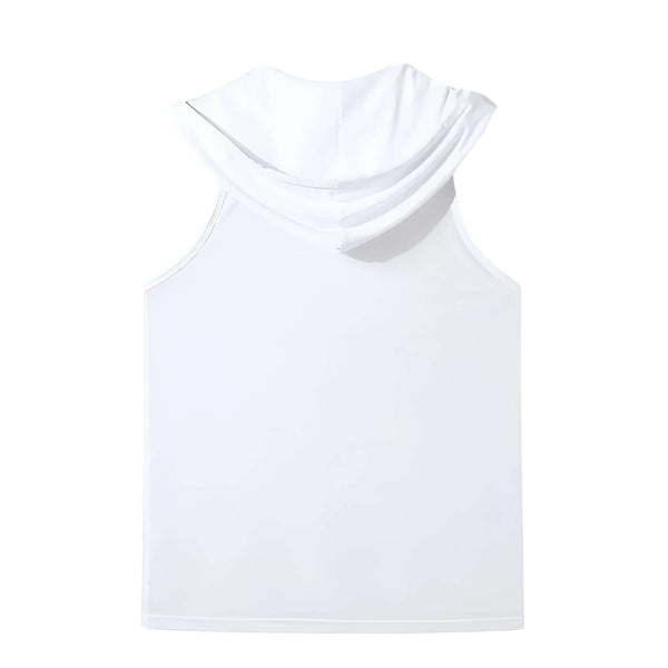 Stay cool and stylish with the men's sleeveless mesh hooded tank top. Shop now at Drestiny and enjoy free shipping, plus we'll cover the tax! Save up to 50% off!
