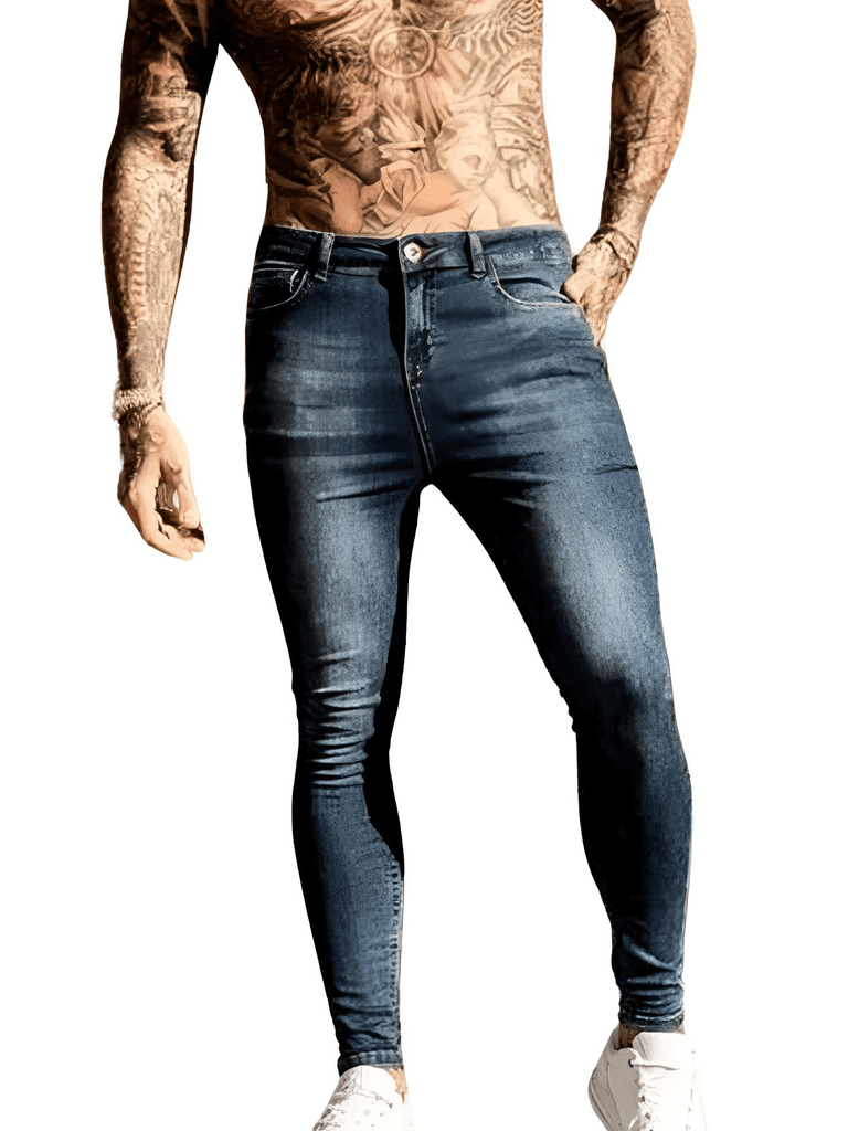 Men's Blue Skinny Jeans