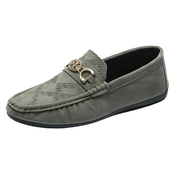 Stylish men's slip-on suede leather boat shoes on sale at Drestiny. Enjoy free shipping and tax covered by us when you shop men's footwear.