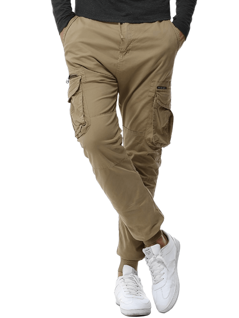 Stylish men's khaki cargo pants on sale at Drestiny. Enjoy free shipping and tax covered. Save up to 50% off!