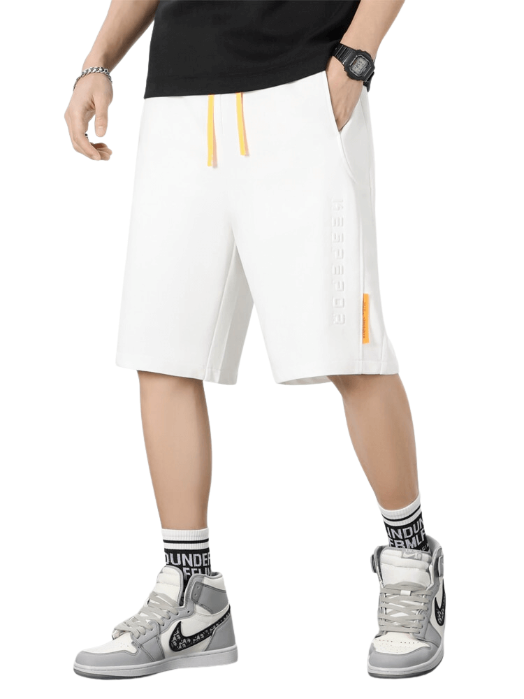 Men's Knee Length White Baggy Shorts: Shop Drestiny for stylish shorts. Enjoy free shipping and let us cover the tax! Seen on FOX, NBC, CBS. Save up to 50% now!