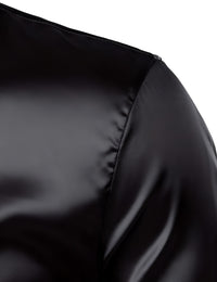 Thumbnail for Men's 3Pcs Silk Dress Shirt + Ties -, Dress Shirts , Drestiny , Australia, Canada, Dress Shirts, FR, L, Long Sleeves, M, New Zealand, S, Sets, United Kingdom, United States, XL, XXL , Drestiny , www.shopdrestiny.com