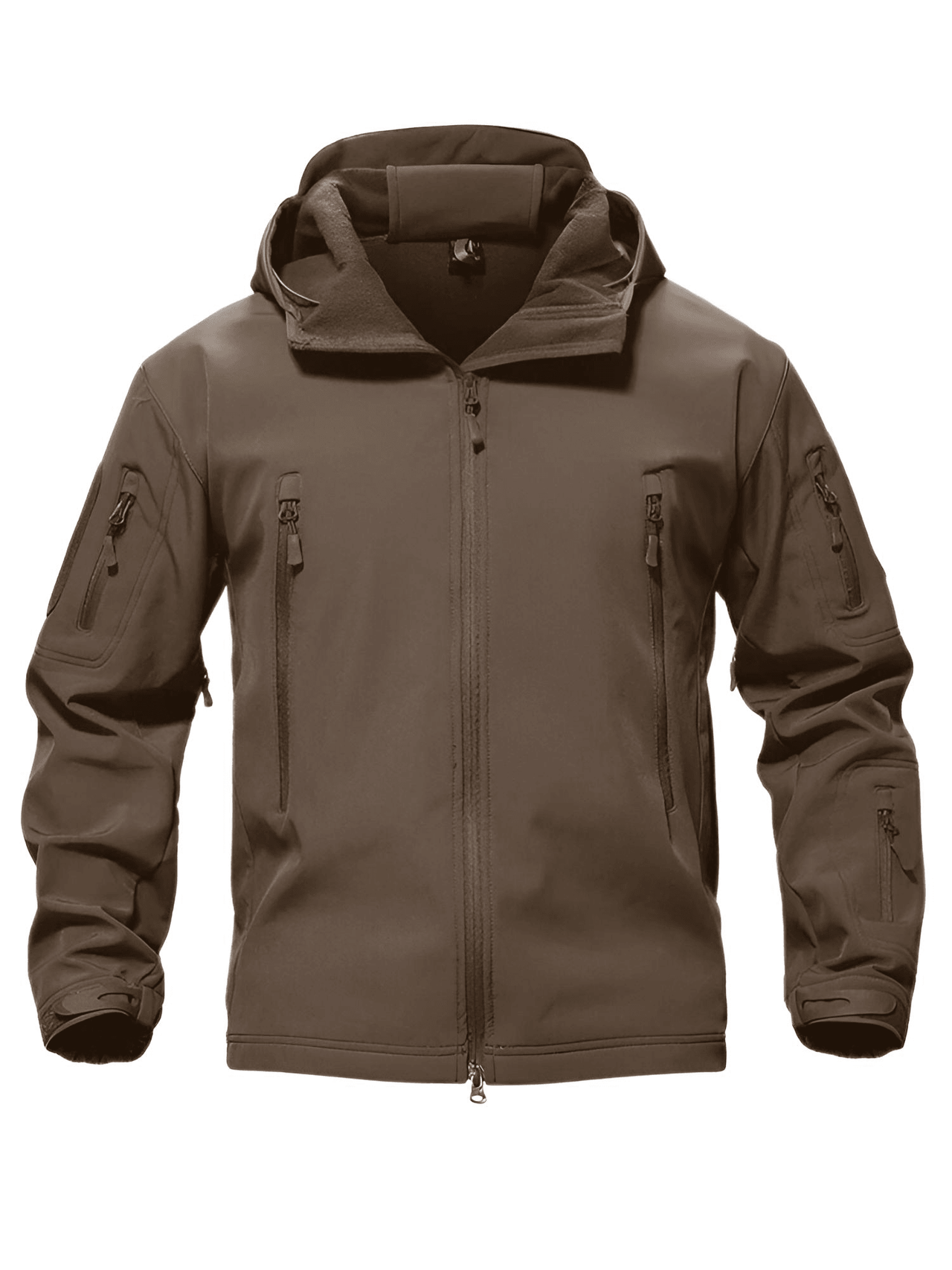 Men's Winter Jacket - Water-Resistant Soft Shell Coat with Hood & Fleece Lining -, Coats , Drestiny , Australia, Black, Blue, Blue Green, Brown, Canada, Coats, Coffee, Dark Brown, Green, Grey, Jackets, Khaki, L, Light Grey, M, Navy, Royal Blue, S, Sand, United Kingdom, United States, XL, XXL , Drestiny , www.shopdrestiny.com