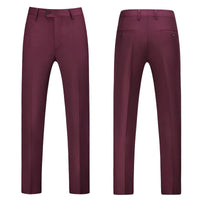Thumbnail for Men's burgundy pants on a white background