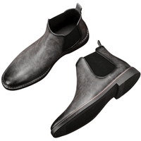 Thumbnail for Men's Chelsea Boots Retro Comfortable Fashion Men Boots -, Ankle Boots , Drestiny , 10.5, 11, 12, 7, 8, 9, 9.5, Ankle Boots, Australia, Black, Boots, Brown, Dark Brown, Grey, New Zealand, Tan, United Kingdom, United States , Drestiny , www.shopdrestiny.com