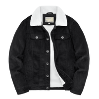 Thumbnail for Men's Corduroy Bomber Jackets Padded Warm Loose Coat Corduroy Short Jacket Man Solid Men's Casual Jacket, Drestiny, Coats, Jackets, Bomber Jackets, Long Sleeves, United States, Canada, Australia, United Kingdom, Brown, Khaki, Black, Grey, S, M, L, XL, XXL, 2XL, XXXL, 3XL, 4XL, 5XL, 6XL, shopdrestiny.com