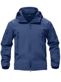 Thumbnail for Men's Winter Jacket - Water-Resistant Soft Shell Coat with Hood & Fleece Lining -, Coats , Drestiny , Australia, Black, Blue, Blue Green, Brown, Canada, Coats, Coffee, Dark Brown, Green, Grey, Jackets, Khaki, L, Light Grey, M, Navy, Royal Blue, S, Sand, United Kingdom, United States, XL, XXL , Drestiny , www.shopdrestiny.com