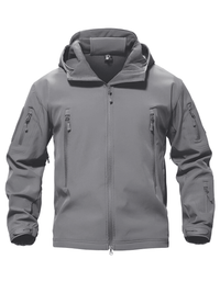 Thumbnail for Men's Winter Jacket - Water-Resistant Soft Shell Coat with Hood & Fleece Lining -, Coats , Drestiny , Australia, Black, Blue, Blue Green, Brown, Canada, Coats, Coffee, Dark Brown, Green, Grey, Jackets, Khaki, L, Light Grey, M, Navy, Royal Blue, S, Sand, United Kingdom, United States, XL, XXL , Drestiny , www.shopdrestiny.com