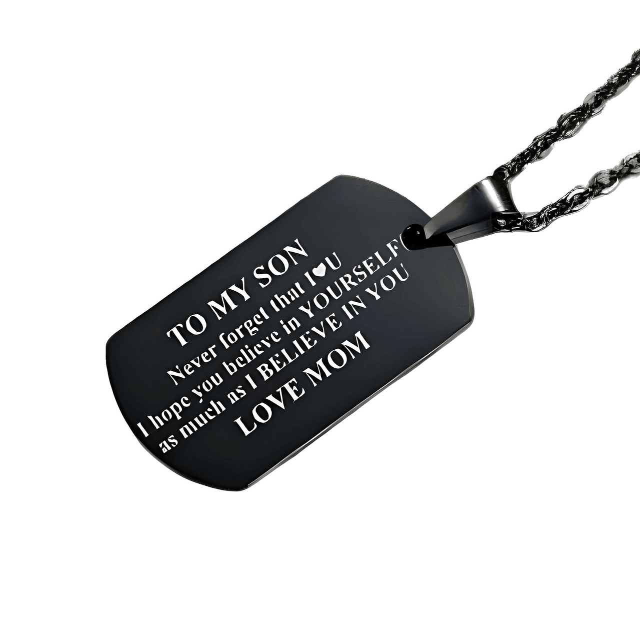 Men's Dog Tag Pendant Necklace With Free Engraving! -, Necklaces , Drestiny , Australia, Black, Canada, Gender_Men, Necklaces, New Zealand, Silver, United Kingdom, United States , Drestiny , www.shopdrestiny.com