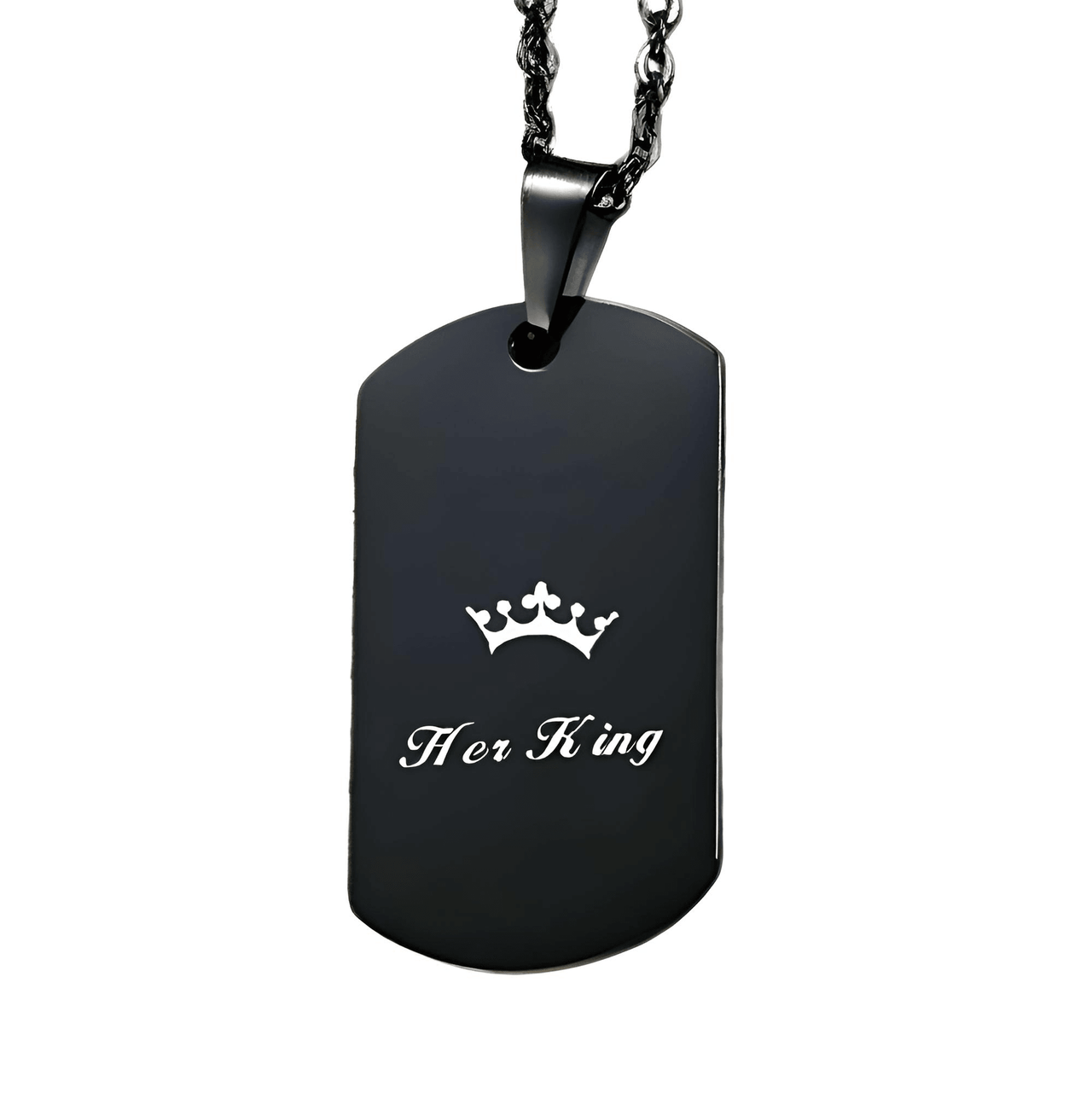 Men's Dog Tag Pendant Necklace With Free Engraving! -, Necklaces , Drestiny , Australia, Black, Canada, Gender_Men, Necklaces, New Zealand, Silver, United Kingdom, United States , Drestiny , www.shopdrestiny.com