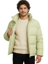 Thumbnail for Men's Down Puffer Jacket Short Coat Three-Proof Thermal Puffer Coat Top Trendy Down Jacket