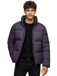 Thumbnail for Men's Down Puffer Jacket Short Coat Three-Proof Thermal Puffer Coat Top Trendy Down Jacket