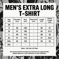 Thumbnail for Men's Extra Long T-Shirts -, T-Shirt , Drestiny , Australia, Black, Canada, Gender_Men, L, M, New Zealand, S, Short Sleeves, T-Shirts, United Kingdom, United States, White, XL, XXL , Drestiny , www.shopdrestiny.com