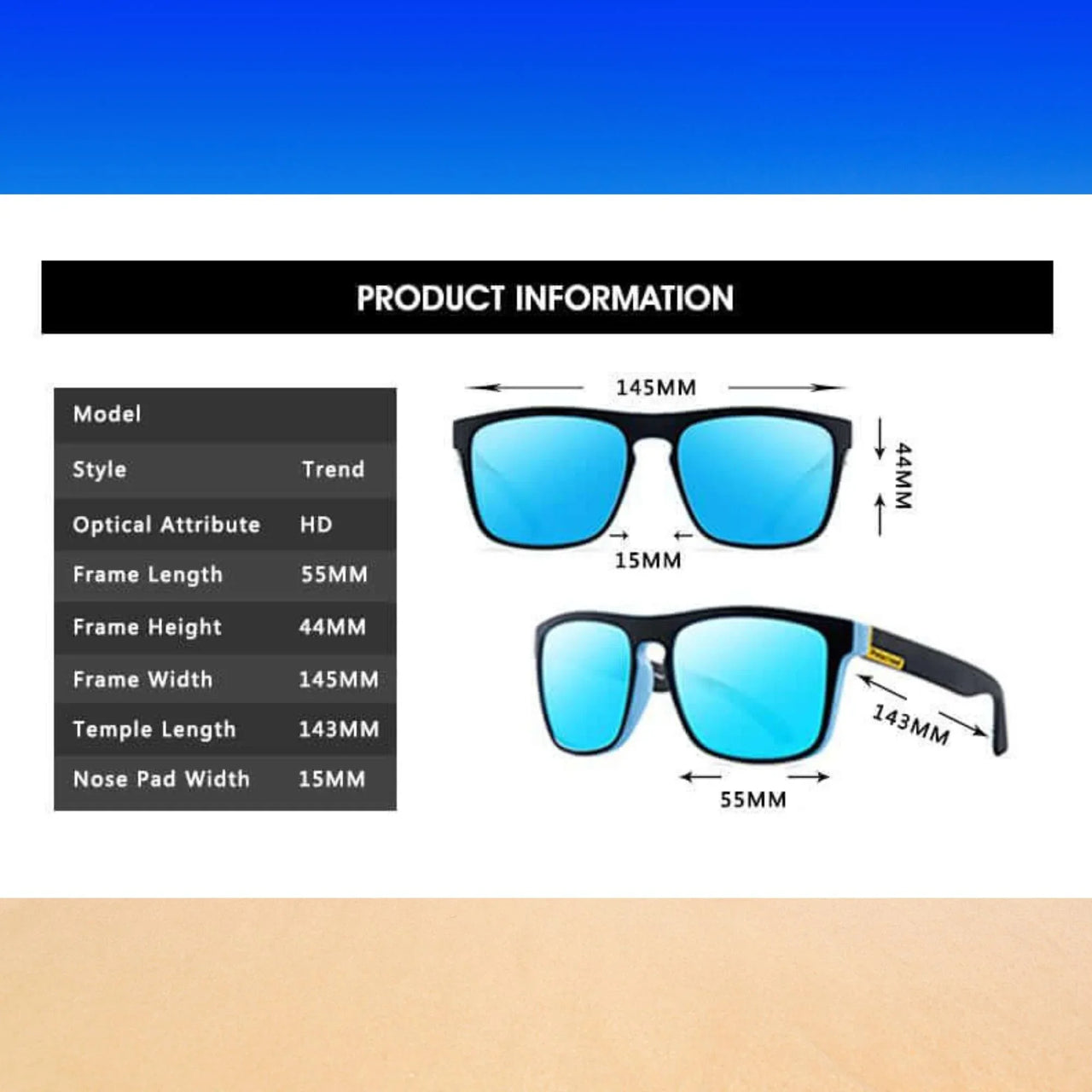 Men's Fashion Polarized Sunglasses -, Sunglasses , Drestiny , Australia, Black, Blue, Canada, Gender_Men, Green, Ice Blue, Light Blue, New Zealand, Orange, Red, Sky Blue, Sunglasses, United Kingdom, United States , Drestiny , www.shopdrestiny.com