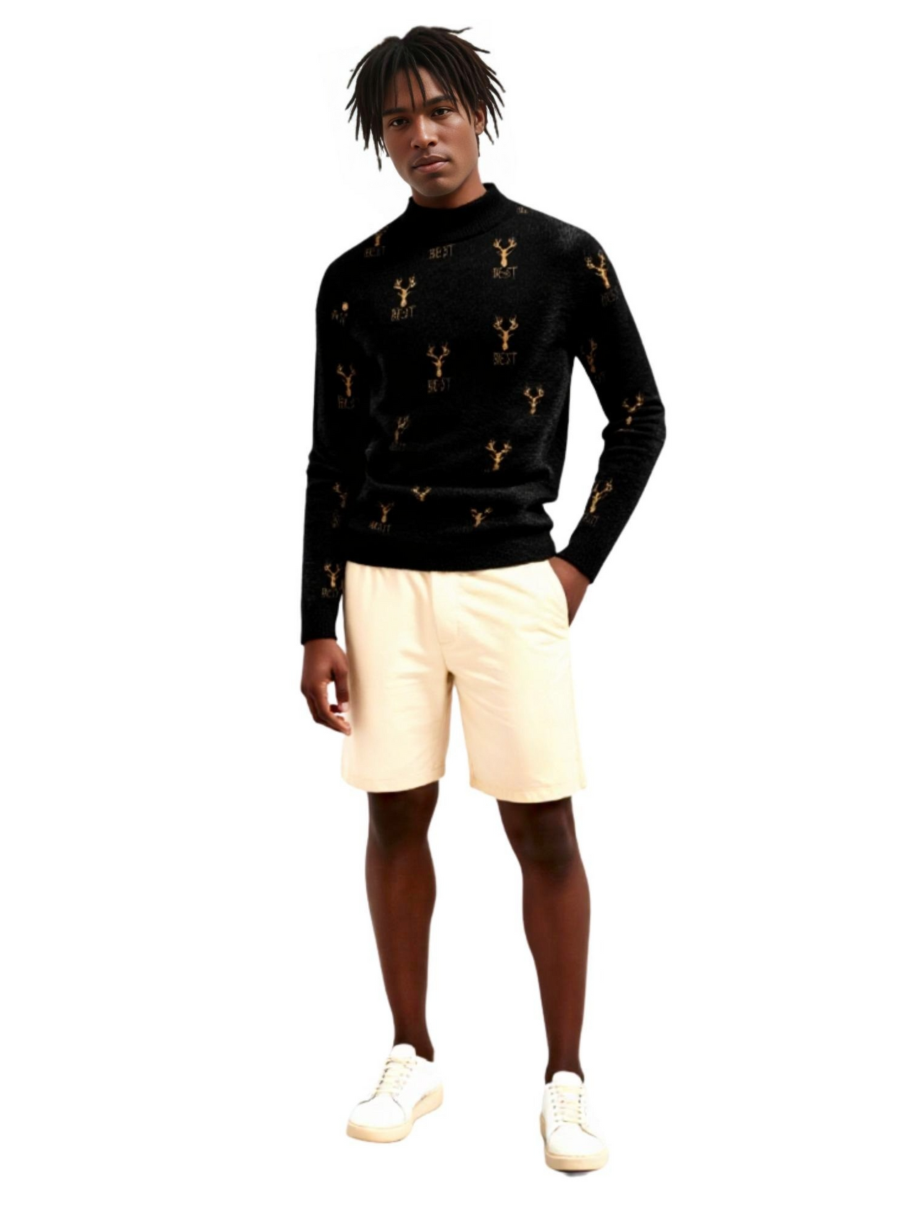 Men's Faux Mink Sweaters Soft and Comfortable Fashion Warm Knit Sweater, Drestiny, Sweaters, Fashion Sweaters, Men's Sweaters, Pullovers, Long Sleeves, S, M, L, XL, XXL, 2XL, XXXL, 3XL, Beige, Black, Khaki, Light Grey, Light Pink, United States, FR, Australia, United Kingdom, shopdrestiny.com