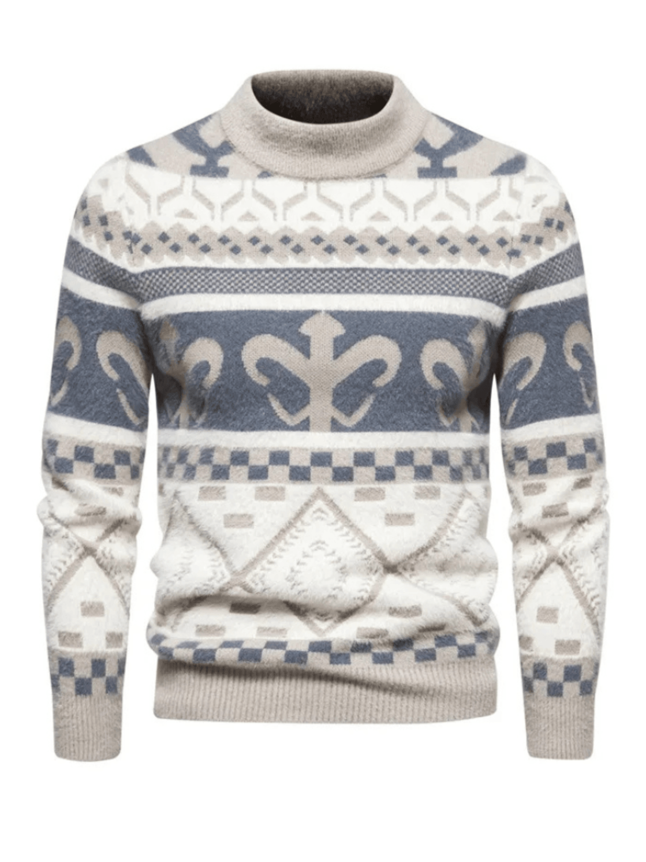 Men's Faux Mink Sweaters Soft and Comfortable Fashion Warm Knit Sweater, Drestiny, Sweaters, Fashion Sweaters, Men's Sweaters, Pullovers, Long Sleeves, S, M, L, XL, XXL, 2XL, XXXL, 3XL, Beige, Black, Khaki, Light Grey, Light Pink, United States, FR, Australia, United Kingdom, shopdrestiny.com