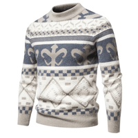 Thumbnail for Men's Faux Mink Sweaters Soft and Comfortable Fashion Warm Knit Sweater, Drestiny, Sweaters, Fashion Sweaters, Men's Sweaters, Pullovers, Long Sleeves, S, M, L, XL, XXL, 2XL, XXXL, 3XL, Beige, Black, Khaki, Light Grey, Light Pink, United States, FR, Australia, United Kingdom, shopdrestiny.com