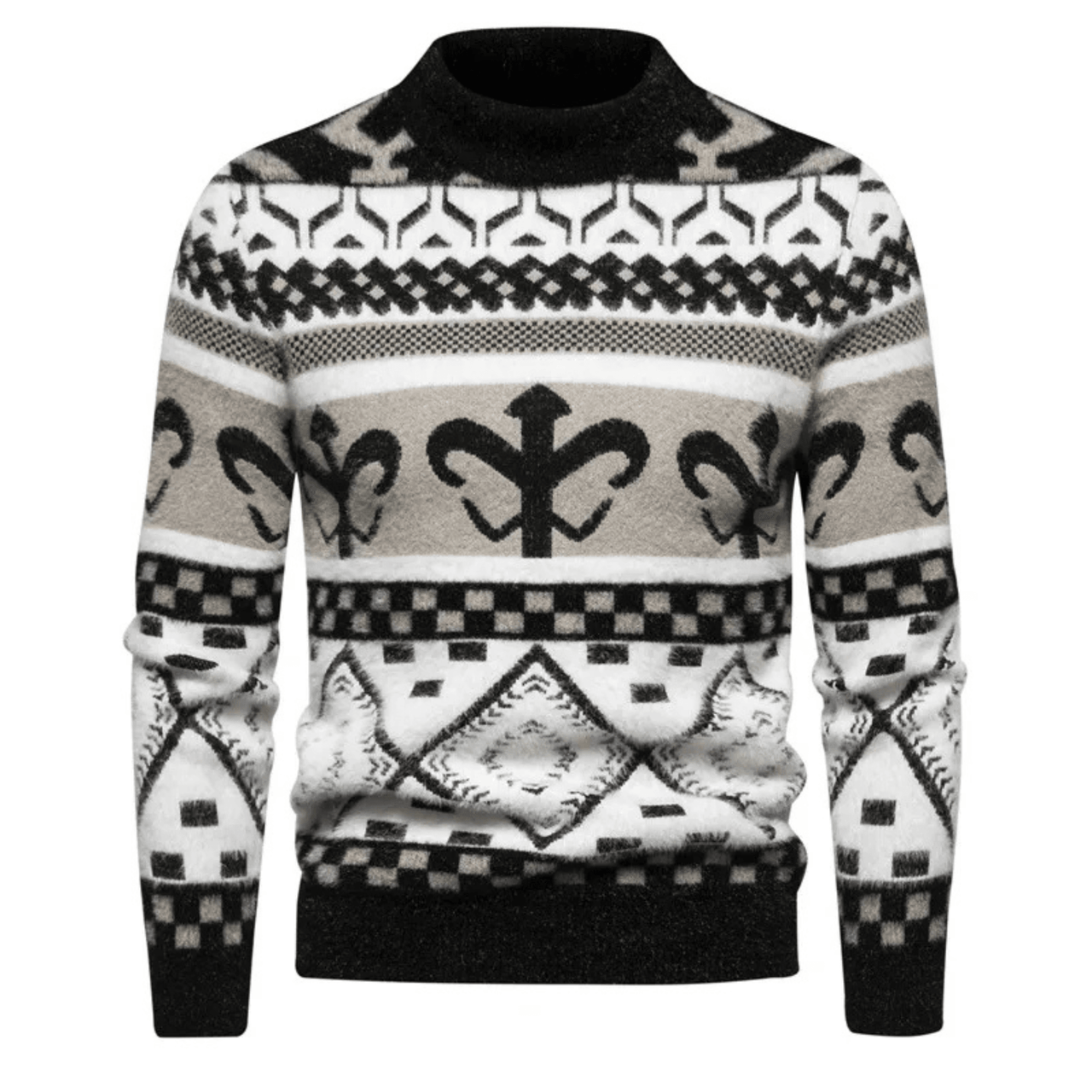Men's Faux Mink Sweaters Soft and Comfortable Fashion Warm Knit Sweater, Drestiny, Sweaters, Fashion Sweaters, Men's Sweaters, Pullovers, Long Sleeves, S, M, L, XL, XXL, 2XL, XXXL, 3XL, Beige, Black, Khaki, Light Grey, Light Pink, United States, FR, Australia, United Kingdom, shopdrestiny.com