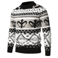 Thumbnail for Men's Faux Mink Sweaters Soft and Comfortable Fashion Warm Knit Sweater, Drestiny, Sweaters, Fashion Sweaters, Men's Sweaters, Pullovers, Long Sleeves, S, M, L, XL, XXL, 2XL, XXXL, 3XL, Beige, Black, Khaki, Light Grey, Light Pink, United States, FR, Australia, United Kingdom, shopdrestiny.com