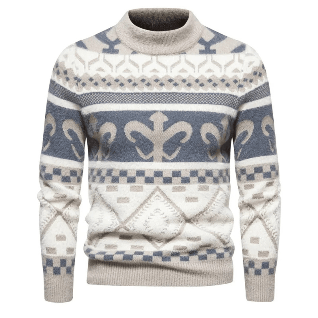 Men's Faux Mink Sweaters Soft and Comfortable Fashion Warm Knit Sweater, Drestiny, Sweaters, Fashion Sweaters, Men's Sweaters, Pullovers, Long Sleeves, S, M, L, XL, XXL, 2XL, XXXL, 3XL, Beige, Black, Khaki, Light Grey, Light Pink, United States, FR, Australia, United Kingdom, shopdrestiny.com