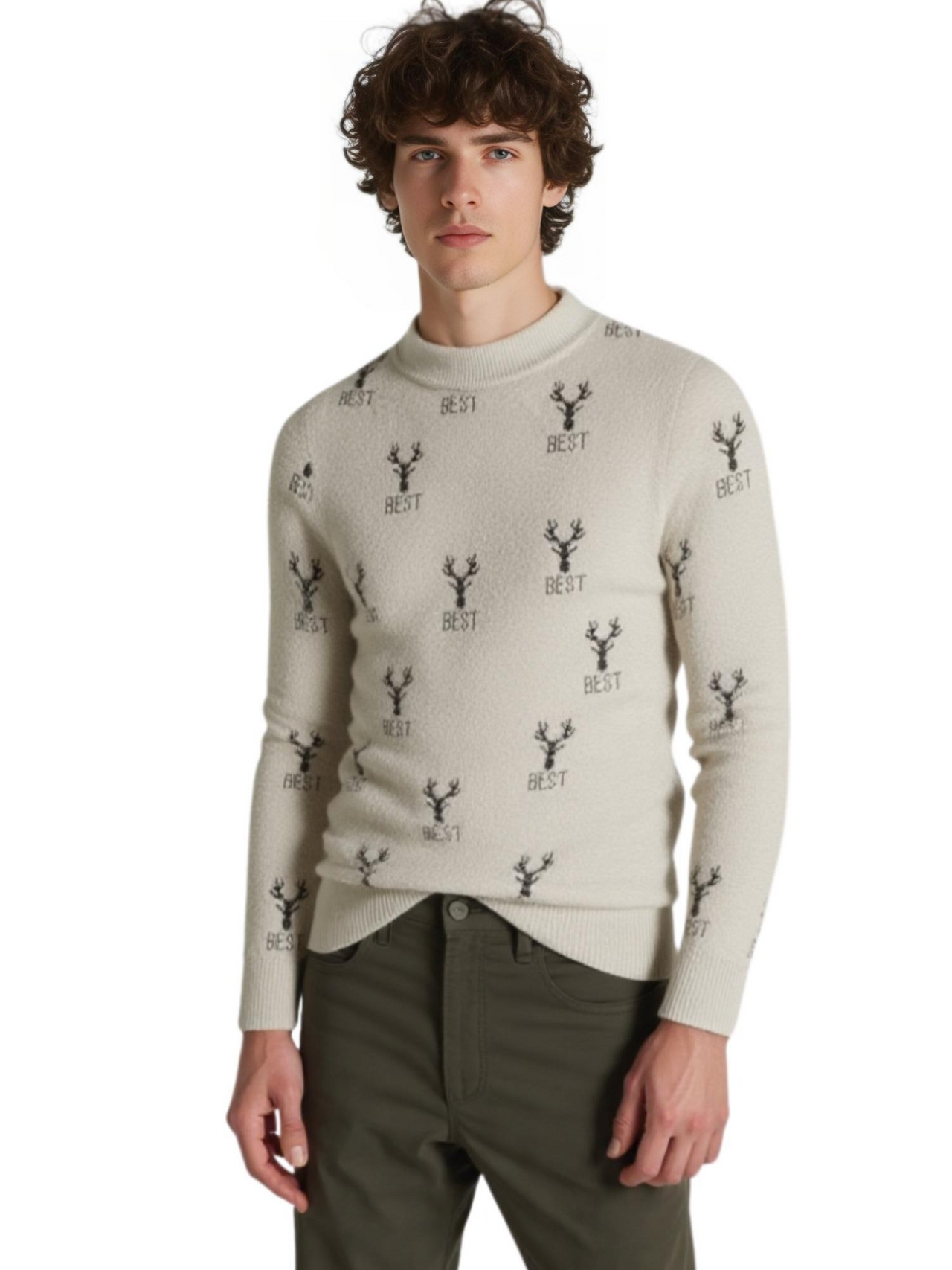 Men's Faux Mink Sweaters Soft and Comfortable Fashion Warm Knit Sweater, Drestiny, Sweaters, Fashion Sweaters, Men's Sweaters, Pullovers, Long Sleeves, S, M, L, XL, XXL, 2XL, XXXL, 3XL, Beige, Black, Khaki, Light Grey, Light Pink, United States, FR, Australia, United Kingdom, shopdrestiny.com