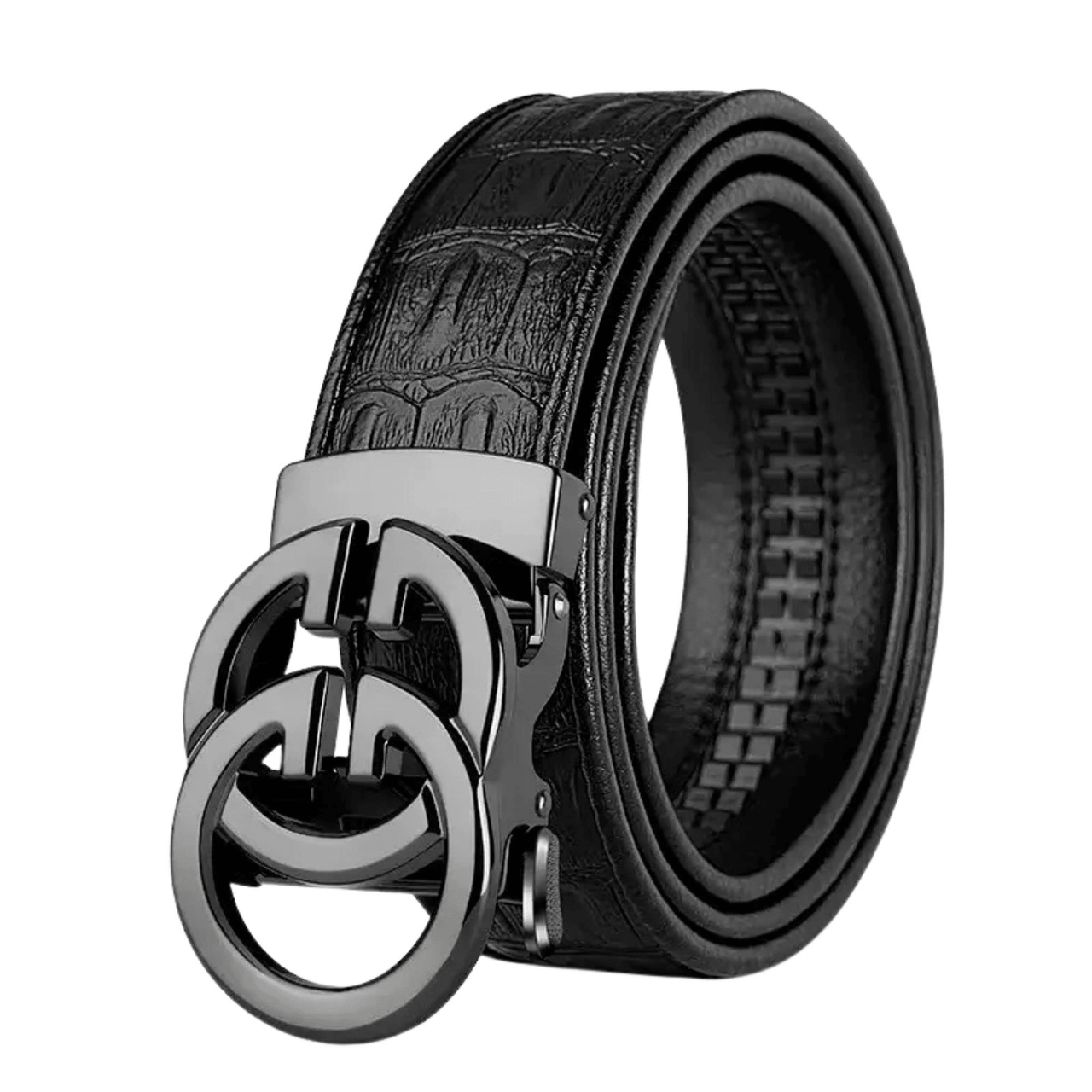 Men's Leather Belt Metal Alloy Automatic Buckle Brand Luxury Design Waist Belts For Men -, Belts , Drestiny , Australia, Belts, Black, Canada, Gender_Men, Gold, New Zealand, Silver, United Kingdom, United States , Drestiny , www.shopdrestiny.com