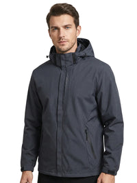 Thumbnail for Men's Lightweight Rain Jacket With Hood Outdoor Waterproof Raincoat Streetwear Hiking Windproof Jacket Climbing Outdoor Jackets