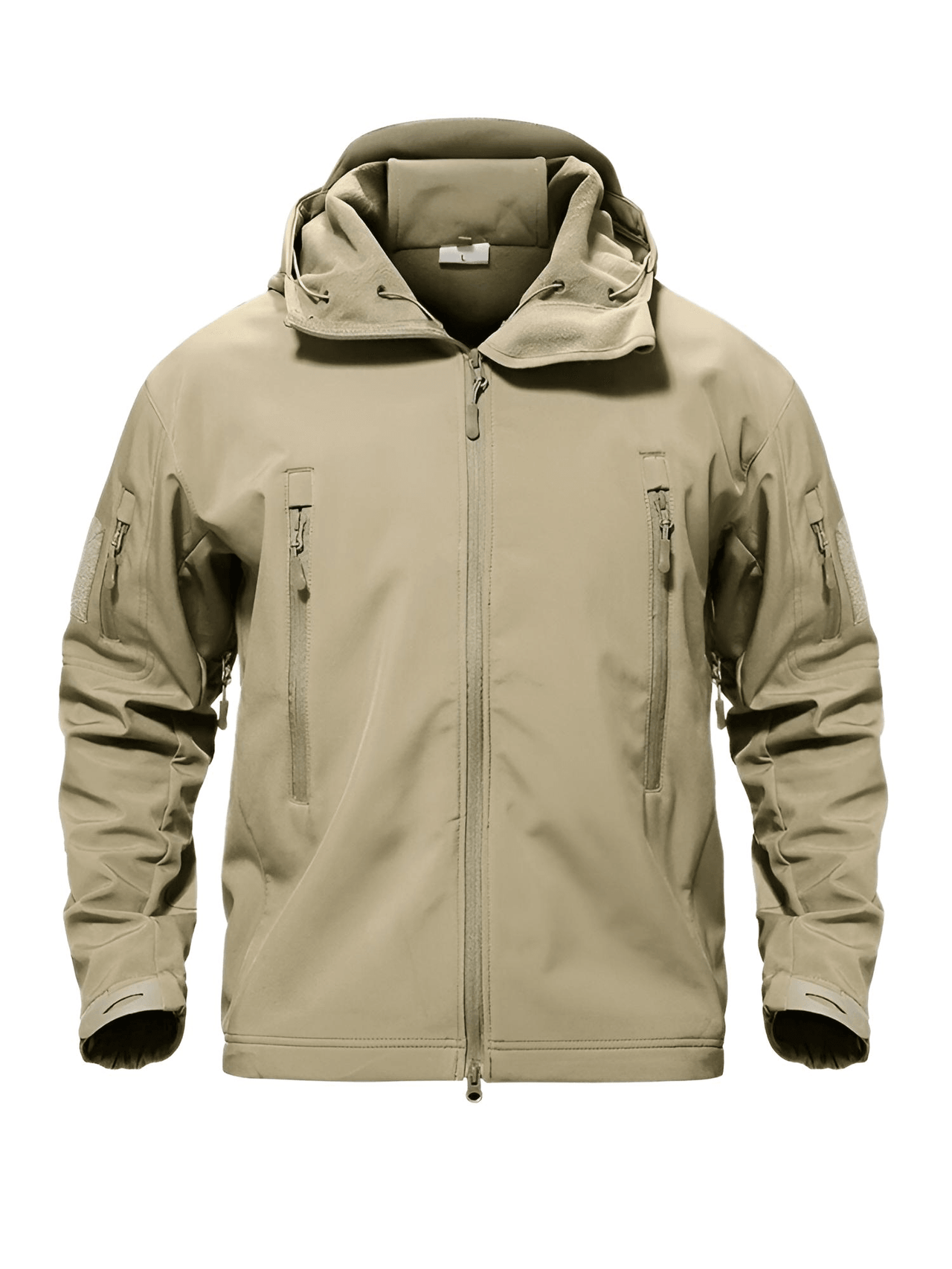 Men's Winter Jacket - Water-Resistant Soft Shell Coat with Hood & Fleece Lining -, Coats , Drestiny , Australia, Black, Blue, Blue Green, Brown, Canada, Coats, Coffee, Dark Brown, Green, Grey, Jackets, Khaki, L, Light Grey, M, Navy, Royal Blue, S, Sand, United Kingdom, United States, XL, XXL , Drestiny , www.shopdrestiny.com