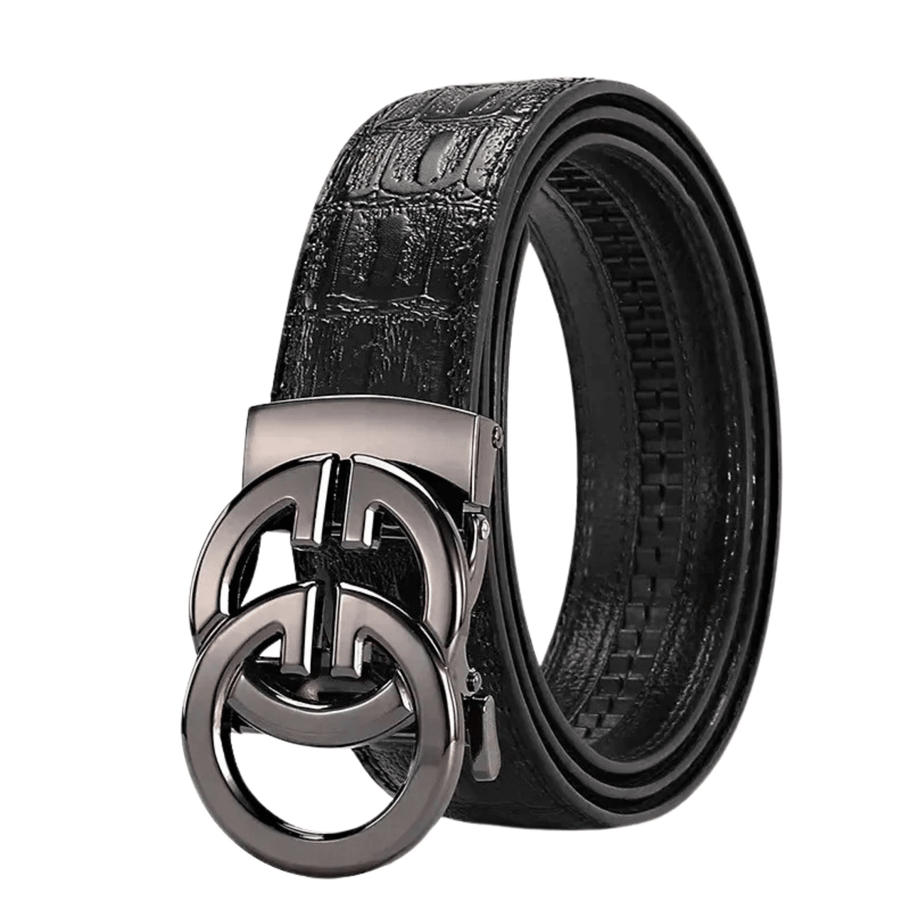Men's Leather Belt Metal Alloy Automatic Buckle Brand Luxury Design Waist Belts For Men -, Belts , Drestiny , Australia, Belts, Black, Canada, Gender_Men, Gold, New Zealand, Silver, United Kingdom, United States , Drestiny , www.shopdrestiny.com